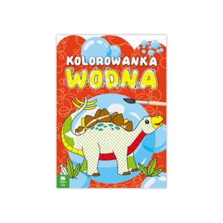 Książeczka Kolorowanka wodna Dinozaury Books and Fun