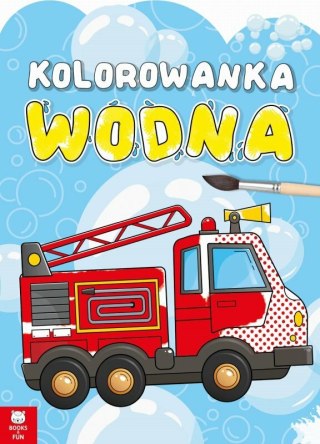 Książeczka Kolorowanka wodna Pojazdy Books and Fun