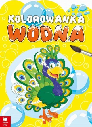 Książeczka Kolorowanka wodna Zwierzęta wiejskie Books and Fun