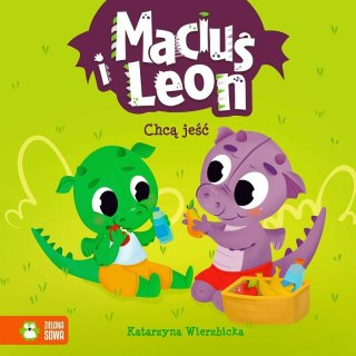 Książeczka Maciuś i Leon chcą jeść