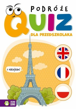 Książeczka Quiz dla przedszkolaka. Podróże