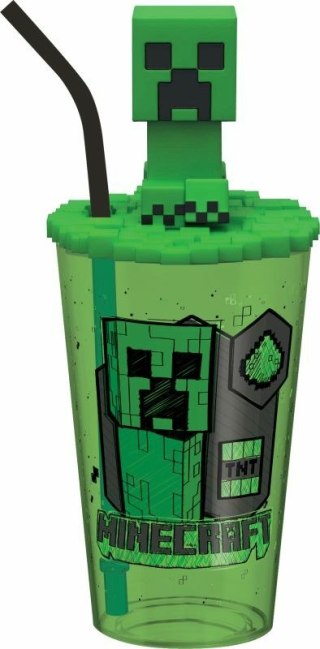 Kubek 500ml z nakładką 3D Minecraft MC00020 Kids Euroswan