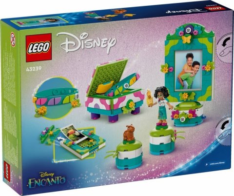 LEGO 43239 DISNEY Ramka na zdjęcia i szkatułka Mirabel p6