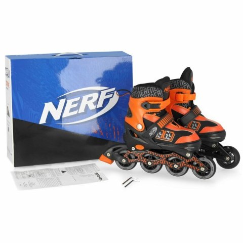 Łyżworolki regulowane 38-42 NERF Strive pomarańczowe 941341 Spokey