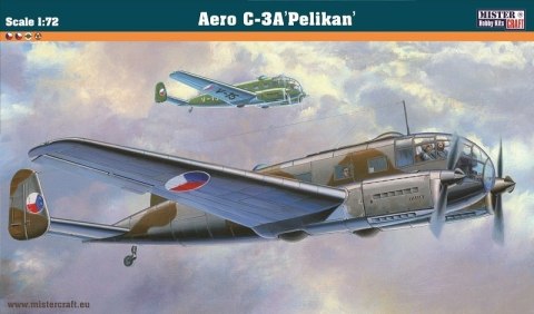 Model samolotu do sklejania Aero C-3 Pelikan 1:72