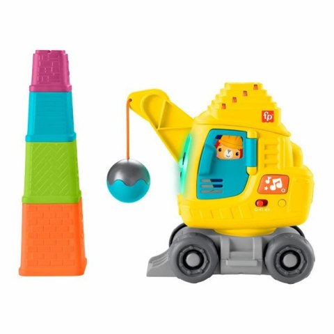 PROMO Fisher-Price Wesoły dźwig „Układaj i licz" HWY64 p2 MATTEL