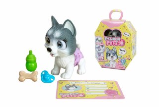 Pamper Petz Husky z akcesoriami z pieluszkowego gangu