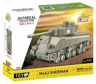 COBI 3089 Historical Collection WWII Sherman M4A3 103 klocki