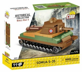 COBI 3093 Historical Collection WWII Somua S-35 99 klocków