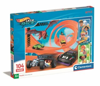 Clementoni Puzzle 104el Super Hot Wheels Lets Race 25776