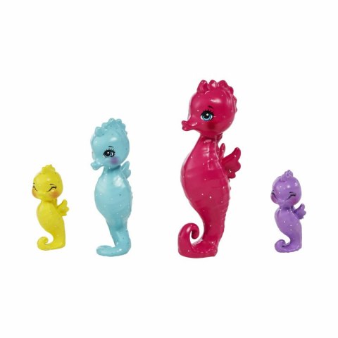 Enchantimals Zestaw rodzina Sedda Seahorse lalka i koniki morskie HCF73 GJX43 MATTEL