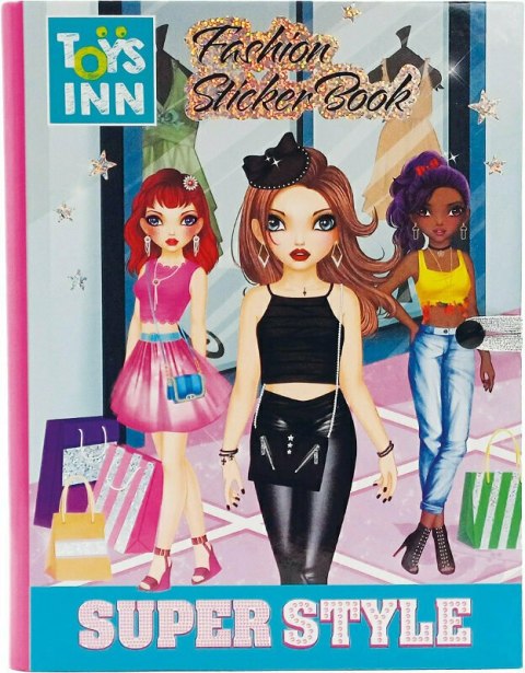 Fashion Sticker Book Kolorowanka z naklejkami Moda 8530 STNUX