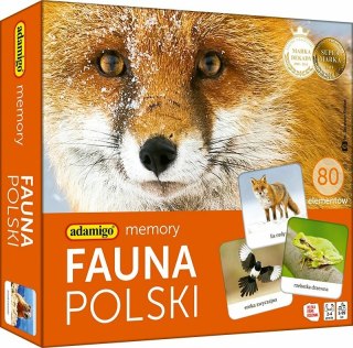 Memory Fauna Polski gra pamięciowa ADAMIGO