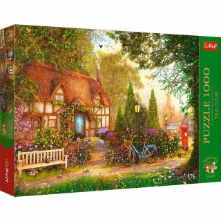 Puzzle 1000el Premium Plus Tea time: Domek pod strzechą 10803 Trefl