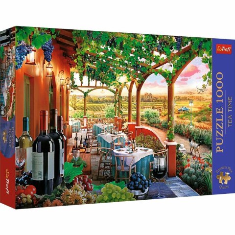 Puzzle 1000el Premium Plus Tea time: Włoska winnica 10807 Trefl