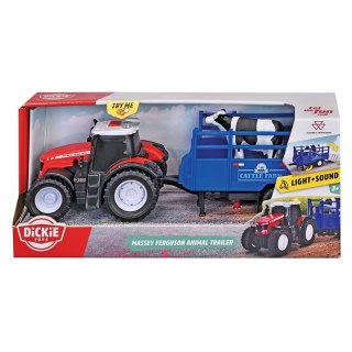 Traktor Massey Ferguson (światło + dźwięk) 26cm FARM DICKIE TOYS