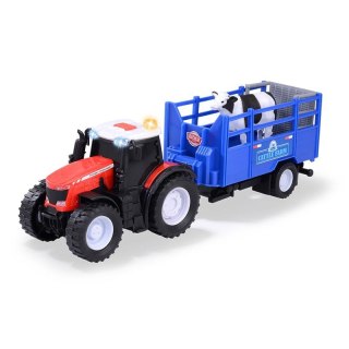 Traktor Massey Ferguson (światło + dźwięk) 26cm FARM DICKIE TOYS