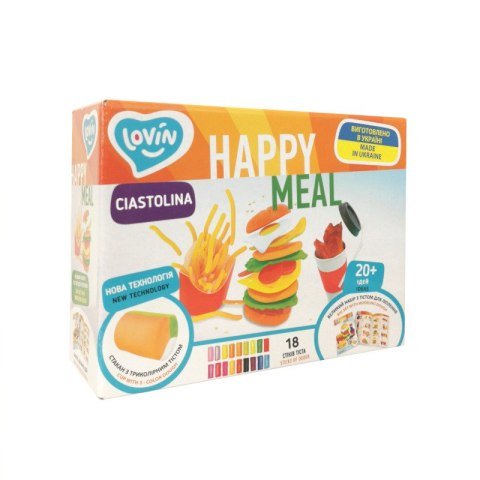 Zestaw do modelowania Happy Meal Jedzenie Ciastolina TM Lovin 41190