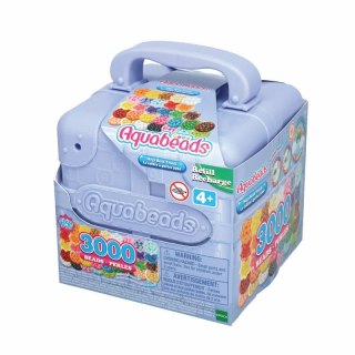 AQUABEADS Mega Bead Trunk Zestaw uzupełniający 3000 koralików 31913