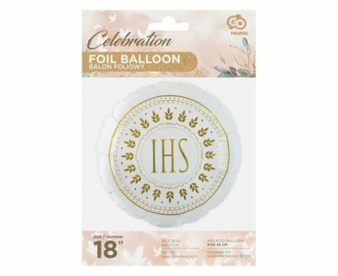 Balon foliowy IHS okrągły 18 AA FG-OIHS