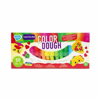 Ciastolina Zestaw Color Dough 30 sztuk TM Lovin 41205