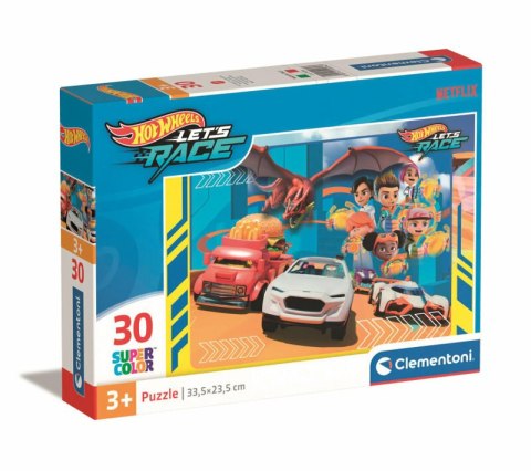 Clementoni Puzzle 30el SuperColor Hot Wheels 20284