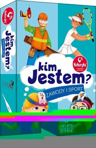 Kim jestem? Zawody i sport - rozrywkowa gra rodzinna KUKURYKU