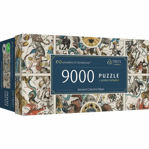 Puzzle Prime 9000 el. Ancient Celestial Maps 81031 Trefl