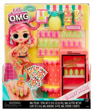 LOL Surprise OMG Lalka Pinky Pops Fruit Shop + Sweet Nails 503842