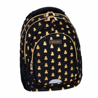 Plecak dwukomorowy Astrabag Golden Teddy AB330