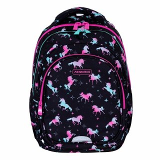 Plecak dwukomorowy Astrabag Unicorn Squad AB300