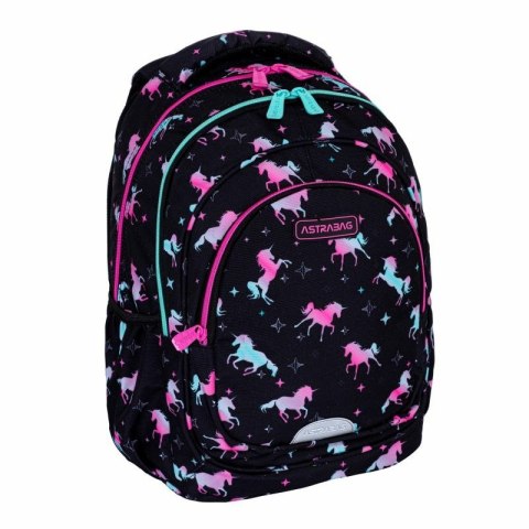 Plecak dwukomorowy Astrabag Unicorn Squad AB330