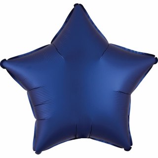 Balon foliowy Lustre Navy niebieski gwiazda 48cm 9914112