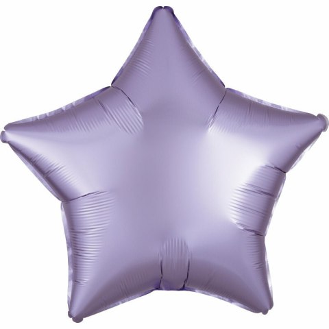 Balon foliowy Lustre Pastel lilac gwiazda 48cm 9914124