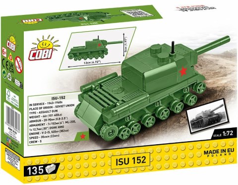 COBI 3096 Historical Collection WWII Czołg ISU 152, 135 kl.