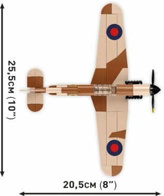 COBI 5866 Historical Collection WWII Samolot Hawker Hurricane Mk.1 138 klocków