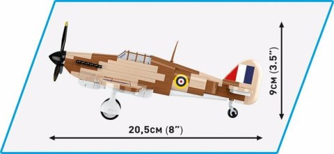 COBI 5866 Historical Collection WWII Samolot Hawker Hurricane Mk.1 138 klocków