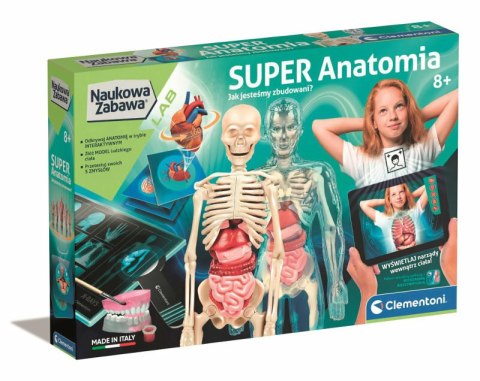 Clementoni Naukowa zabawa. Super Anatomia 50919