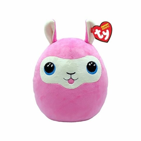 Maskotka-poduszka TY Squishy Beanies LANA różowa lama 22cm 39269