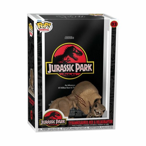 PROMO FUNKO POP FIGURKA Jurassic Park Dinozaury Tyranozaurus rex i welociraptor 61503