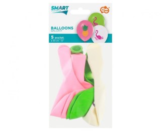 Balony Flamingi i ananasy 12 cali, 5 sztuk GZ-FLA5