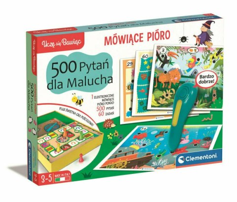 Clementoni Mówiące pióro 500 Pytań dla malucha 50944