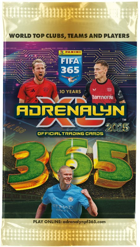 FIFA 365 2025 Adrenalyn XL Saszetka z kartami 01471 PANINI p50 cena za 1 szt