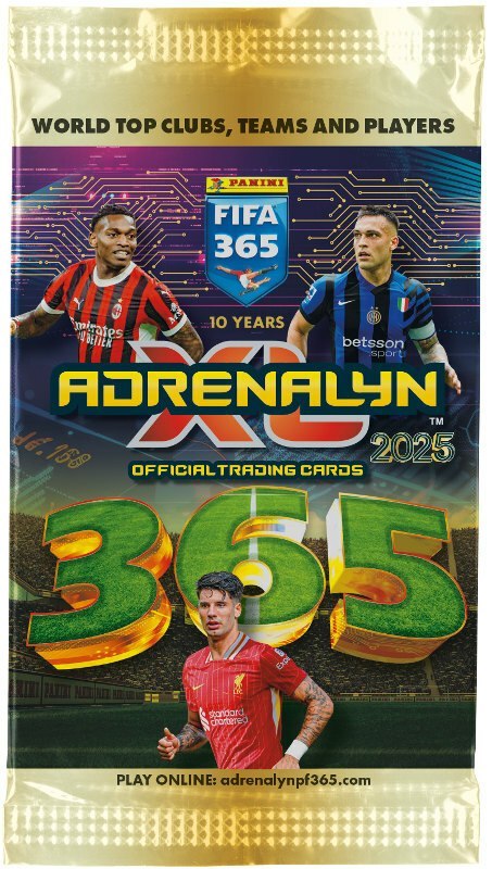 FIFA 365 2025 Adrenalyn XL Saszetka z kartami 01471 PANINI p50 cena za 1 szt