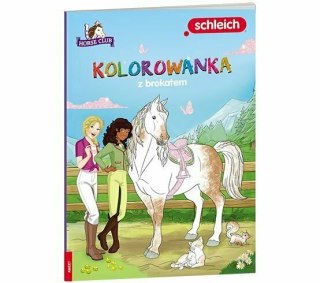 Kolorowanka z brokatem. SCHLEICH Horse Club. GCA-8401