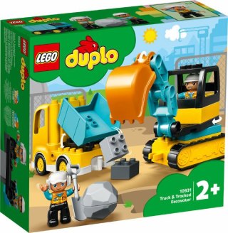 LEGO 10931 DUPLO Ciężarówka i koparka gąsienicowa p4