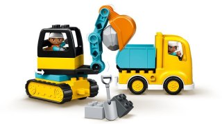 LEGO 10931 DUPLO Ciężarówka i koparka gąsienicowa p4