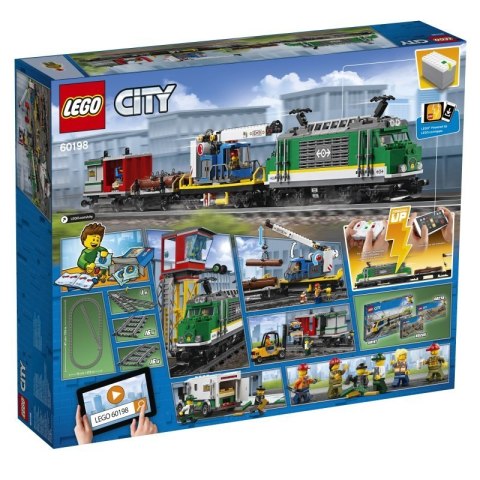 LEGO 60198 CITY Pociąg towarowy p2