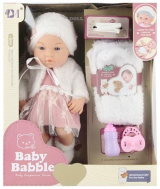 Lalka bobas 30cm Baby Babble z akcesoriami Mega Creative 543722