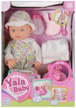 Lalka bobas 40cm Yala Baby z akcesoriami Mega Creative 543738